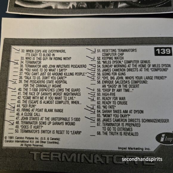 Lot of Terminator 2 cards 82 Total Plus Case - Picture 4 of 8